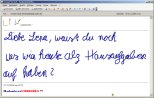 Screenshot: eMail mit Tinte
